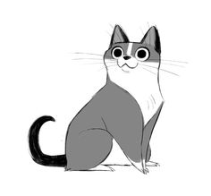 236x219 best cat drawing images cat illustrations, drawings, cat - Cute Cat Drawing Tumblr