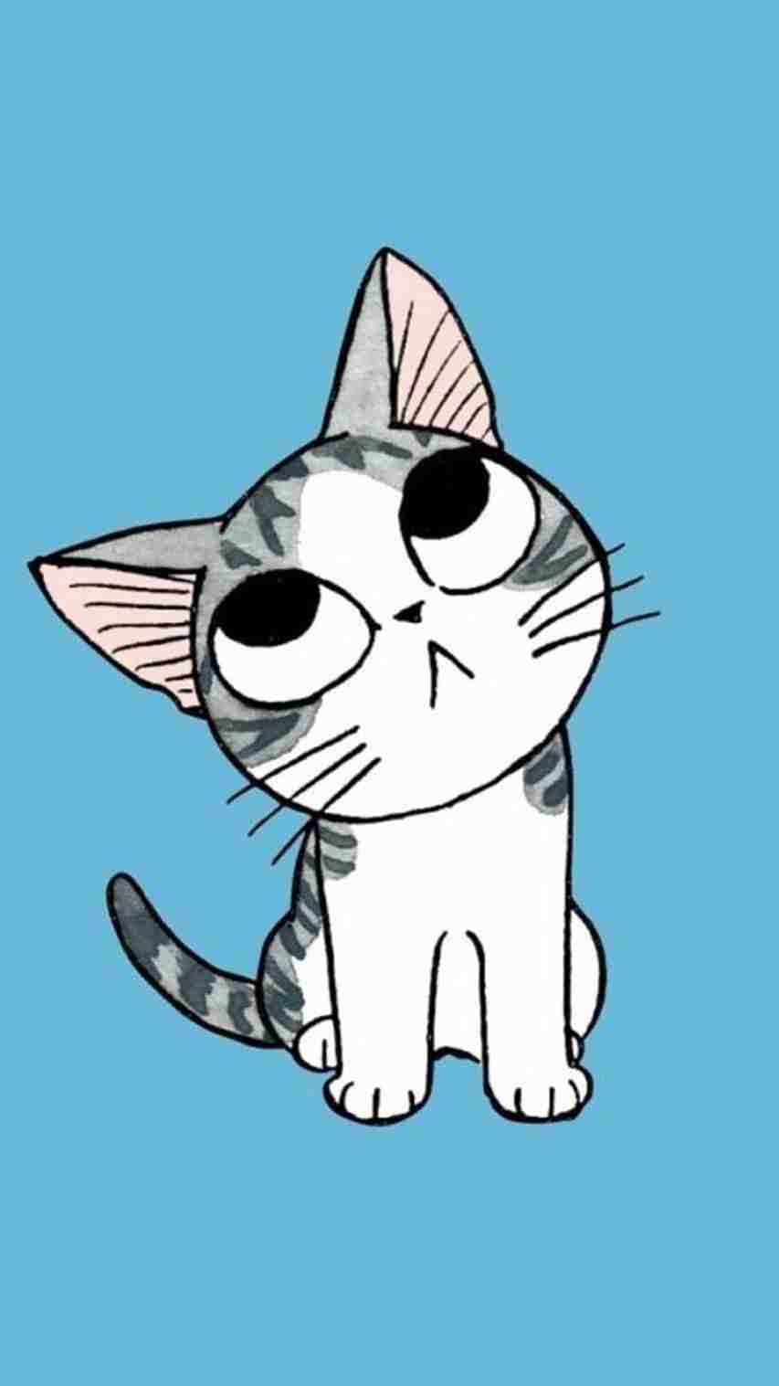 853x1517 Rhcom Cartoon Galaxy S Curiosities U Giggles - Cute Cat Drawing Tumblr