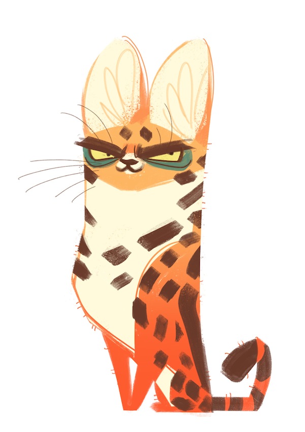 600x848 A Tumblr Blog That Features A Cute Cat Drawing Every Day - Cute Cat Drawing Tumblr