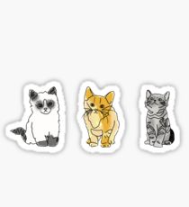 210x230 Cute Cat Drawing Stickers Redbubble - Cute Cat Drawing Tumblr