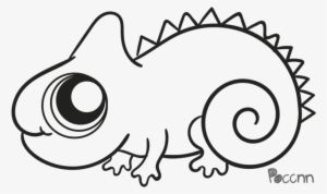 300x178 chameleon png, free hd chameleon transparent image - Cute Chameleon Drawings