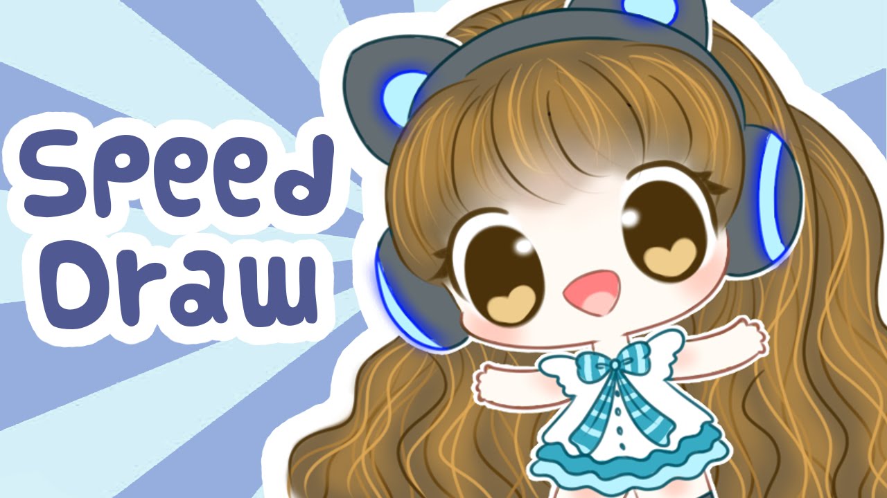 1280x720 Cute Chibi Girl Speed Draw Paint - Cute Chibi Drawings