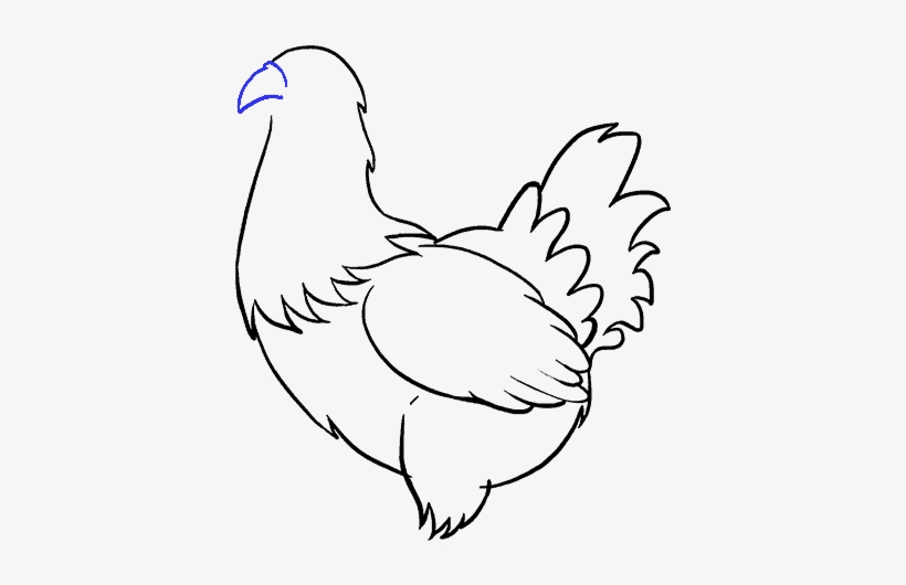 820x530 How To Draw A Cute Chicken In A Few Easy Steps Easy - Cute Chicken Drawing