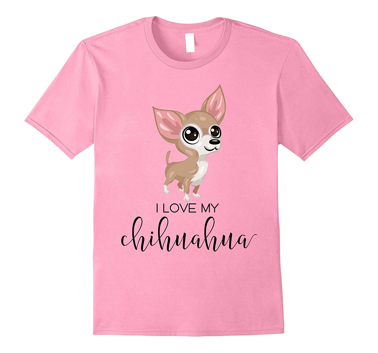 1500x1403 Chihuahua Shirt Love With Cute Drawing Light Th - Cute Chihuahua Drawing
