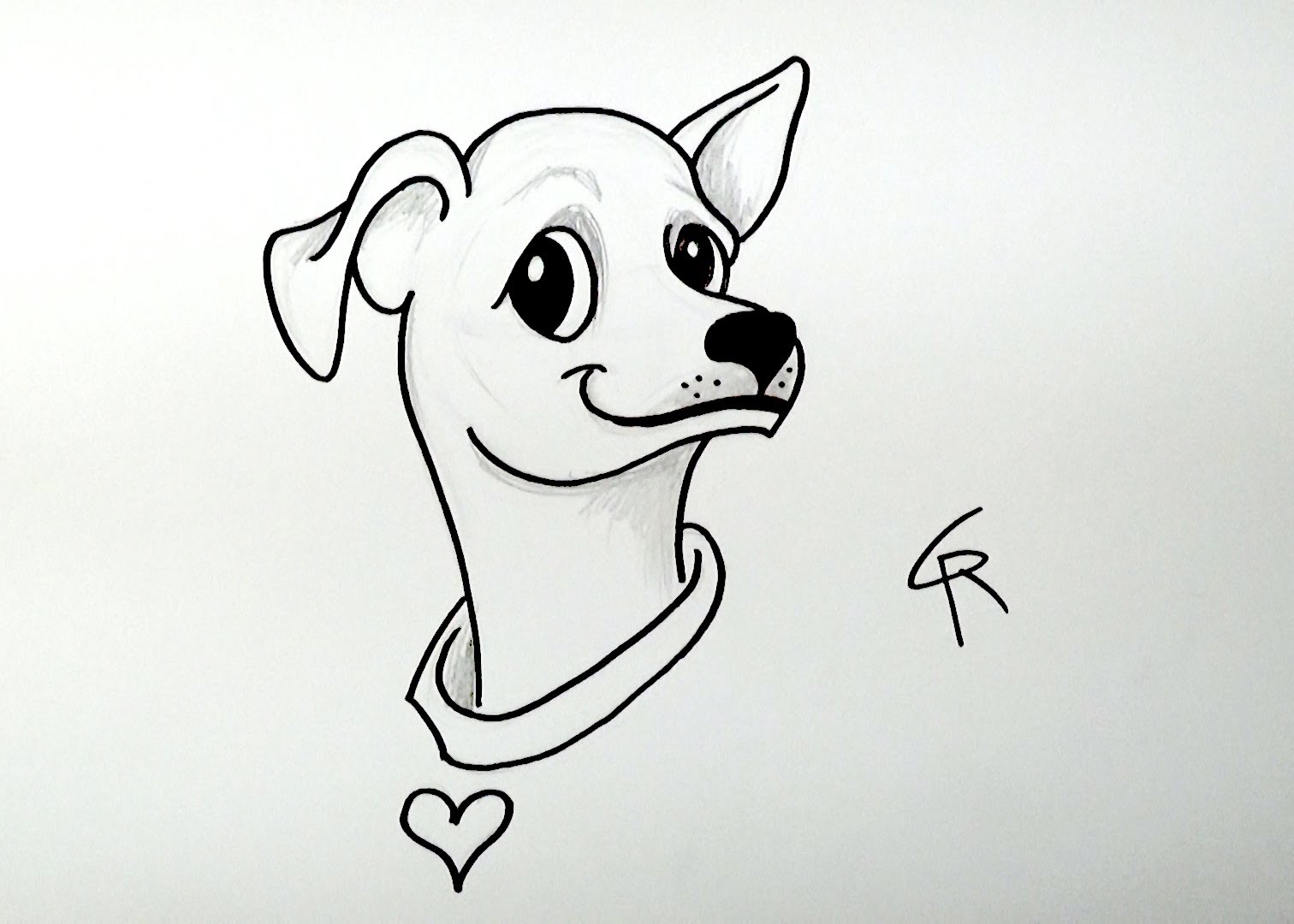 1512x1080 Chihuahua Drawing Free Download - Cute Chihuahua Drawing