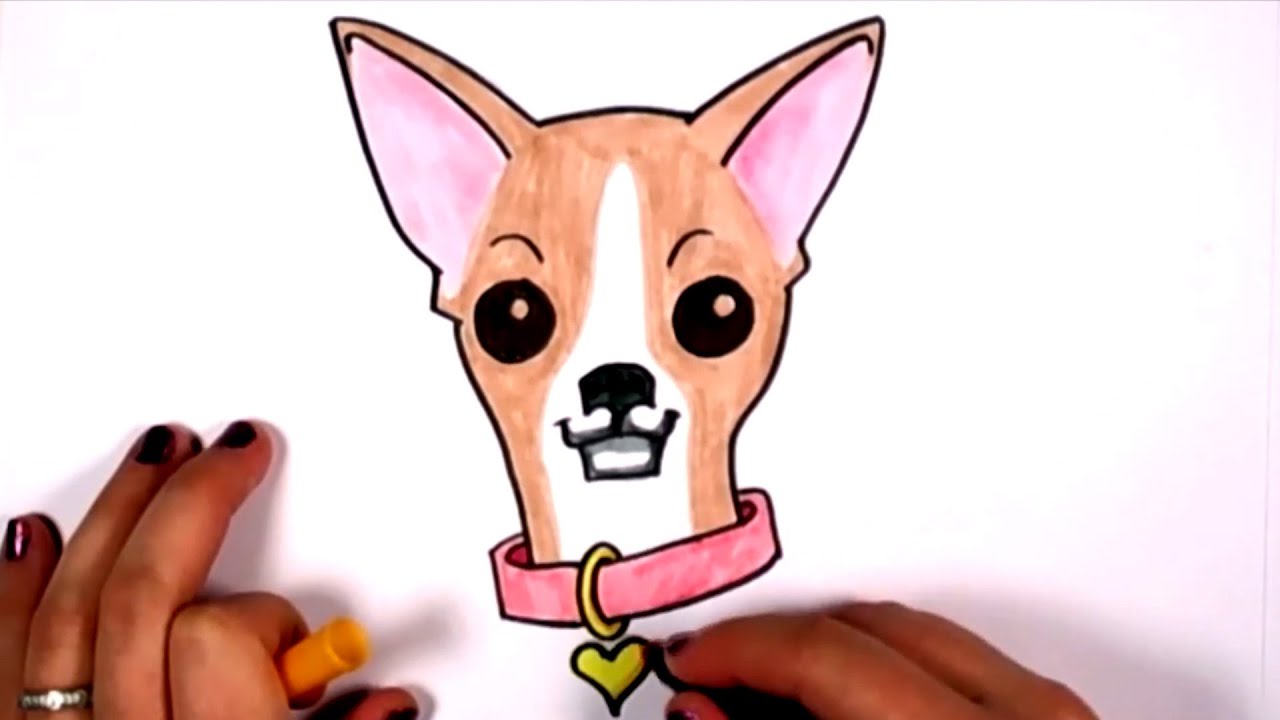 1280x720 How To Draw A Chihuahua - Cute Chihuahua Drawing