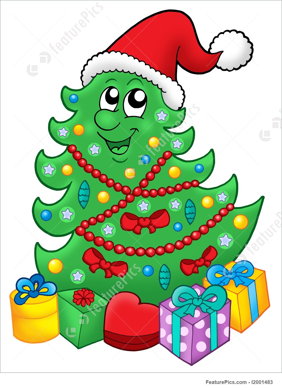 Cute Christmas Tree Drawing at Explore collection