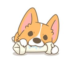 236x204 Best Corgifs Images Animated Gif, Cute Corgi, Pets - Cute Corgi Drawing
