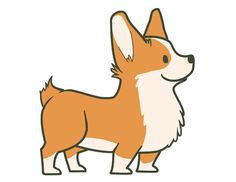 236x182 Best Corgi Drawing Images Drawings - Cute Corgi Drawing