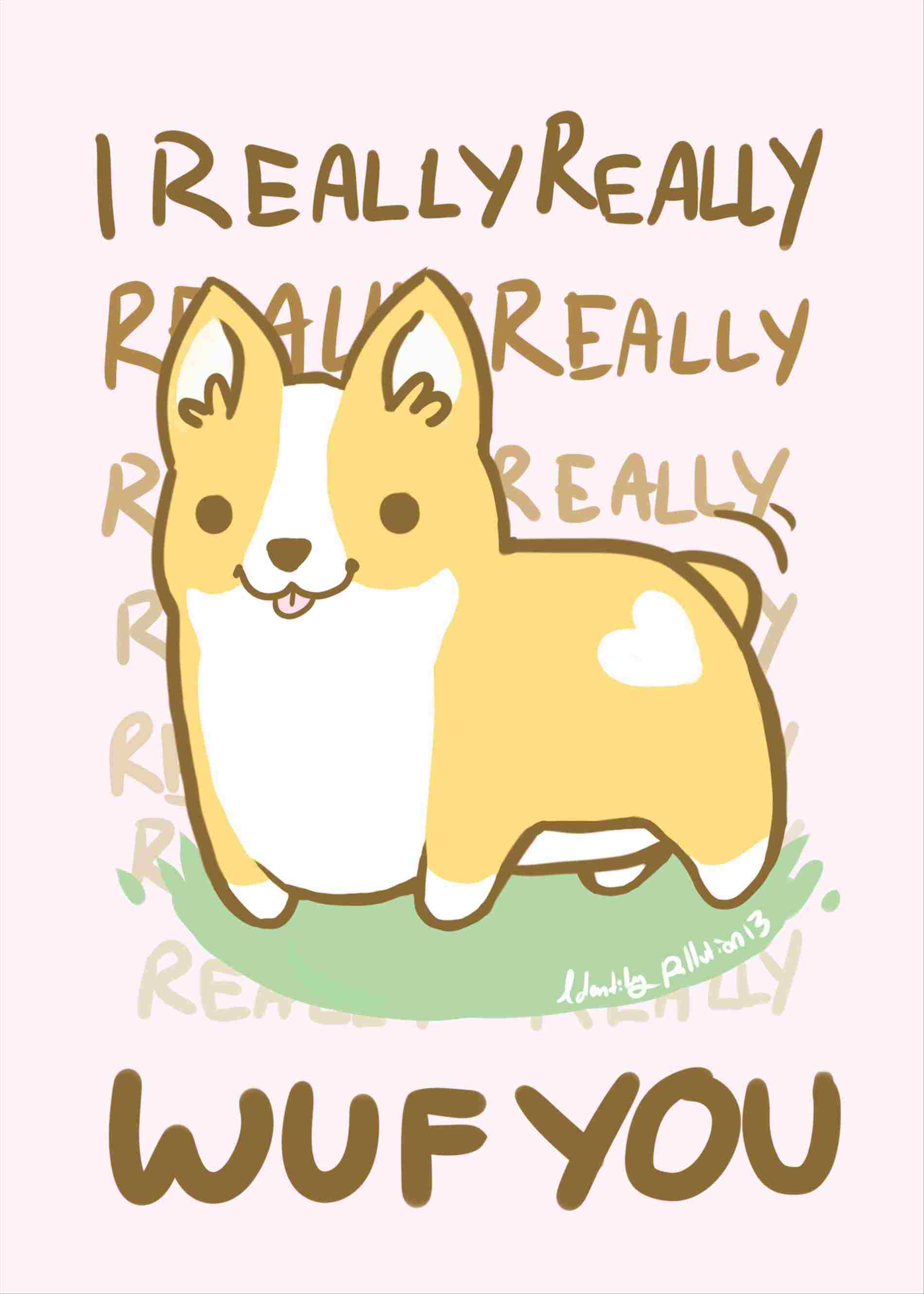 1900x2660 Art Of Andrew Wamboldt Httpheffysdoodles The Cute Corgi Drawing - Cute Corgi Drawing