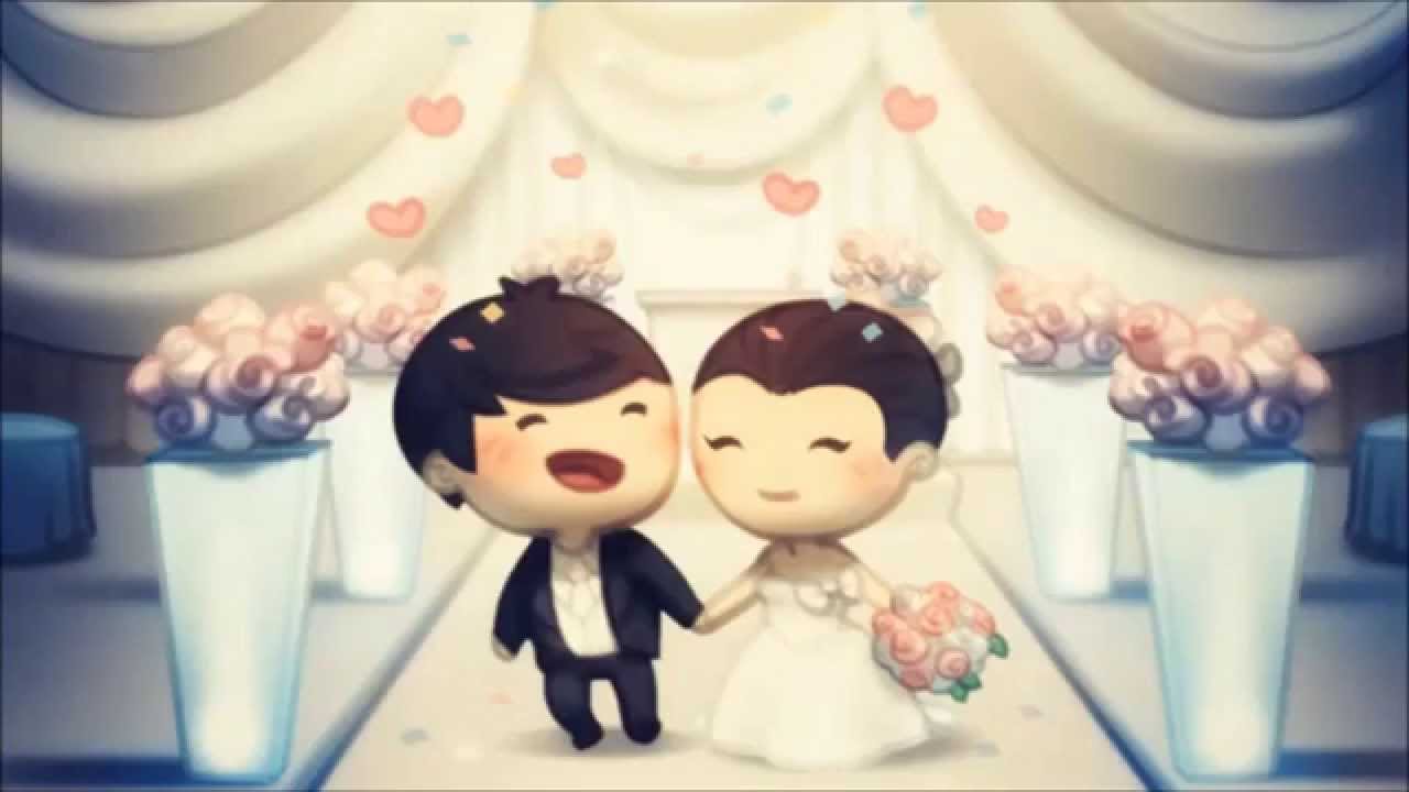 1280x720 Cute Couple Cartoon - Cute Couple Cartoon Drawings