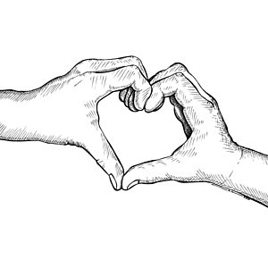 300x300 Cute Couple Drawings Fine Art America - Cute Couple Drawings