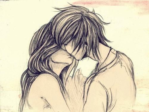 500x375 cute couples o couple drawings tumblr cuddling couples hugging - Cute Couple Hugging Drawing