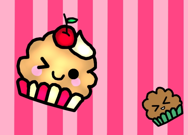 640x460 Cute Cupcakes Wip - Cute Cupcake Drawing