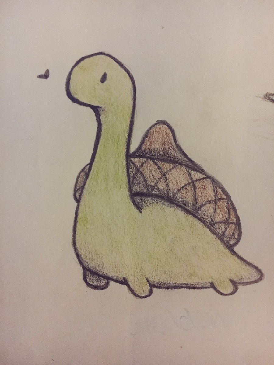 900x1200 sarina marie on twitter cute little dino drawing - Cute Dinosaur Drawing