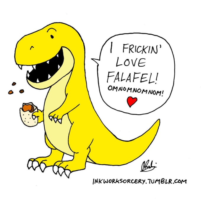 680x672 Draw A Cute Cartoon Dinosaur - Cute Dinosaur Drawing Tumblr