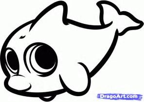 296x210 Image Result For Cute Dolphin Drawing Animals Cute Animal - Cute Dolphin Drawing