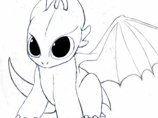 640x480 Cute Dragon Drawings - Cute Dragon Drawings