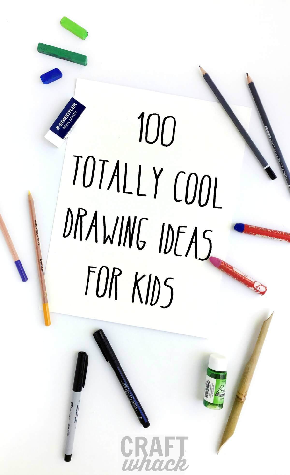Cute Drawing Ideas For Kids At Paintingvalleycom Explore