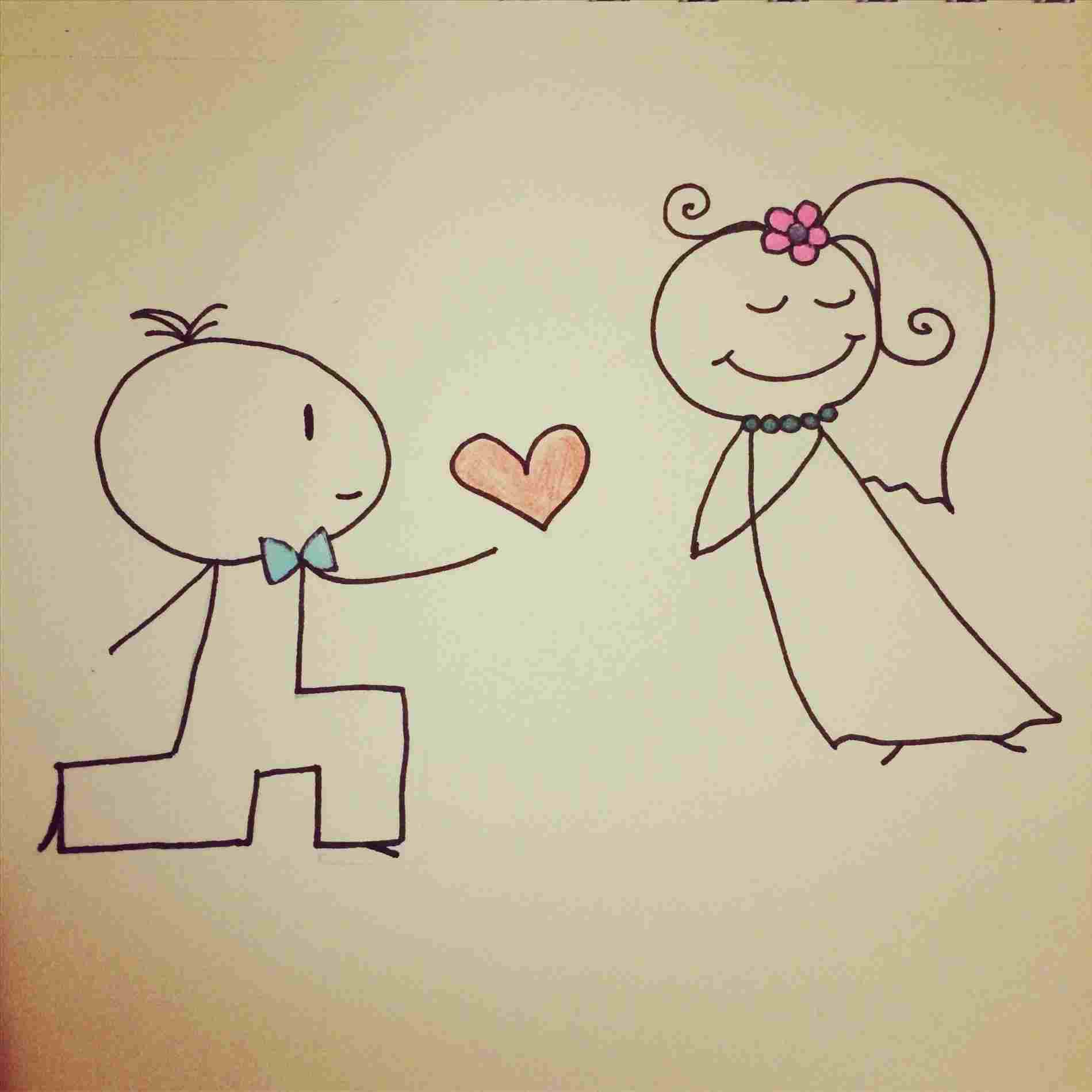 Cute Drawing Ideas For Your Girlfriend - Cute Drawing Ideas For Your Bo...