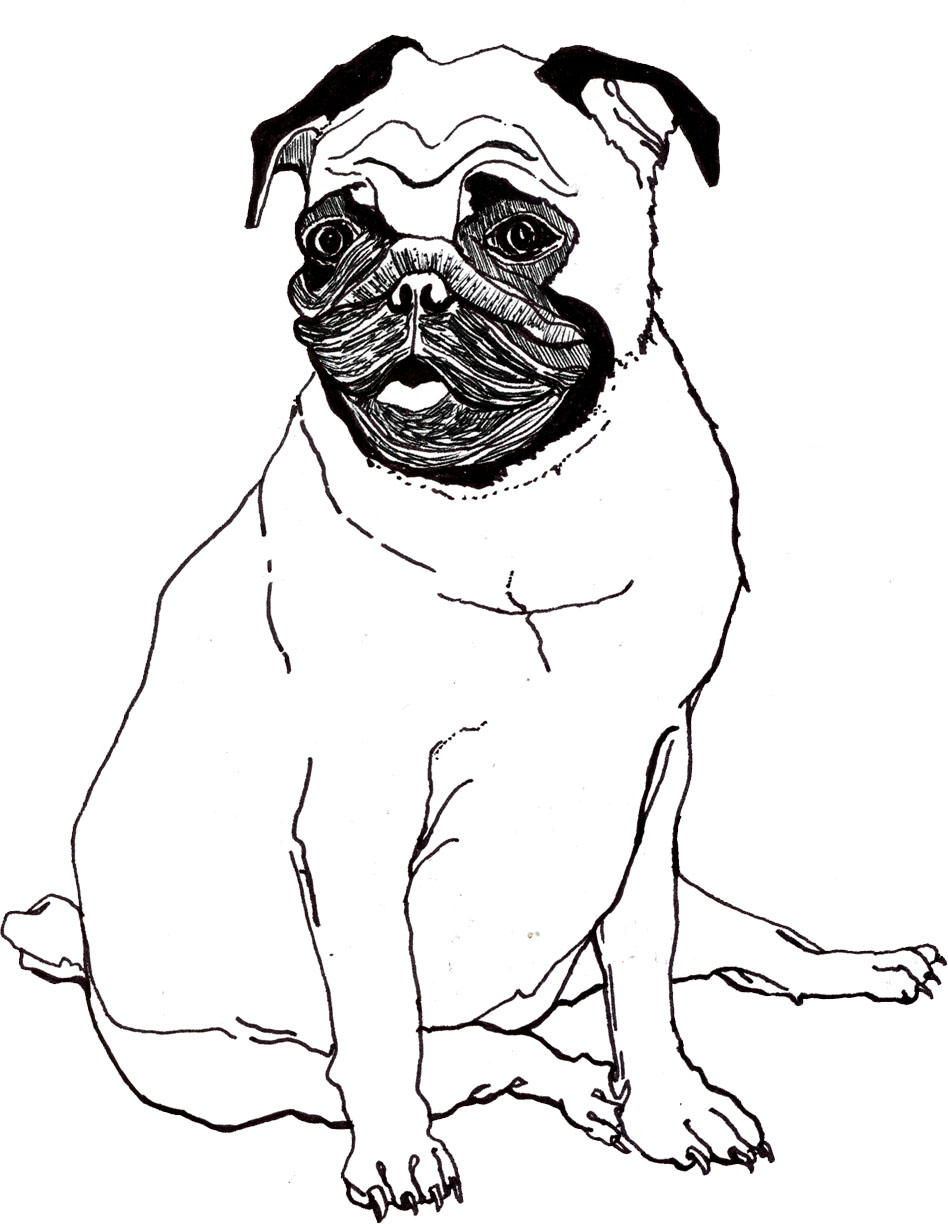 948x1224 Coloring Pages For Kids Puppies With Cute Drawing Of A Puppy - Cute Drawing Of A Puppy