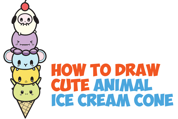600x404 Draw Cute Baby Animals Archives - Cute Drawing Pictures Of Animals