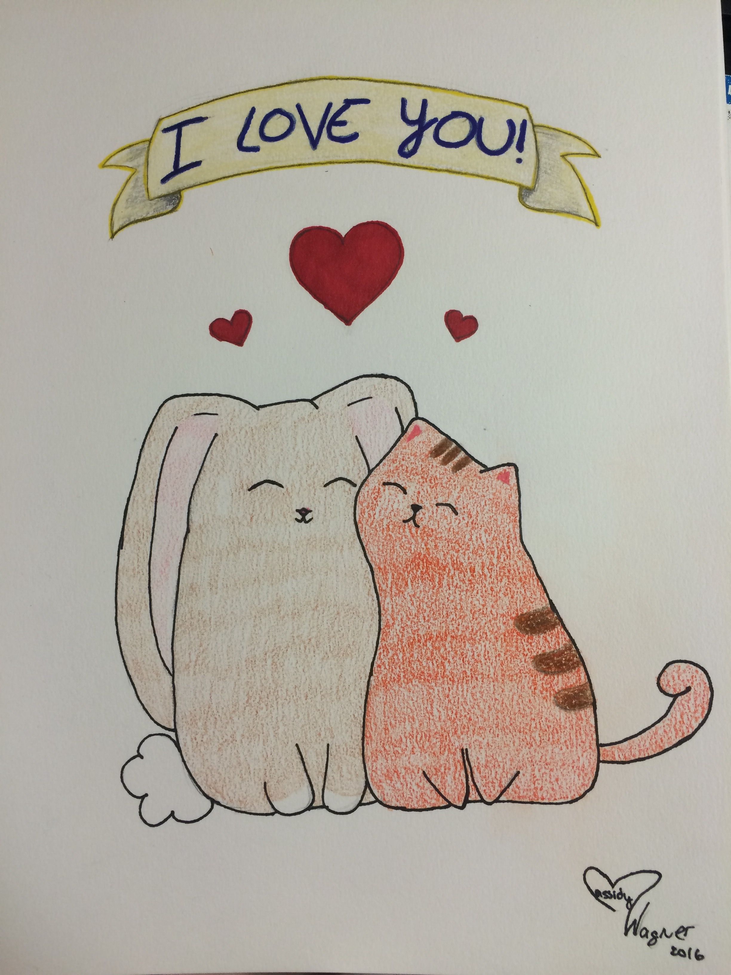 Cute Drawings For Girlfriend at Explore collection