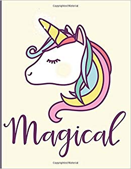 260x335 magical beautiful unicorn sketchbook for kids x wide - Cute Drawings For Kids