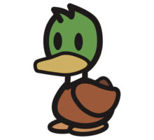 220x200 Cute Duck Drawing - Cute Duck Drawing