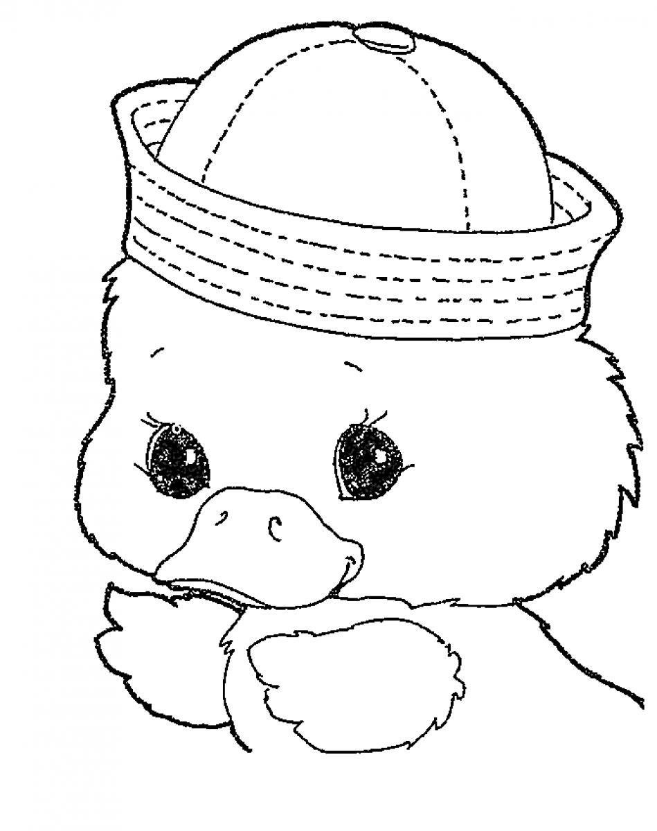 949x1200 Duck Drawing Cute For Free Download - Cute Duck Drawing