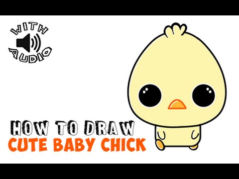 480x360 how to draw baby duck or chibi duckling chick - Cute Duck Drawing