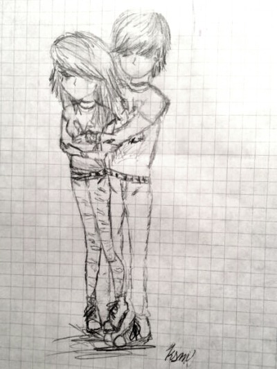 400x533 Emo Drawing Tumblr - Cute Emo Drawings