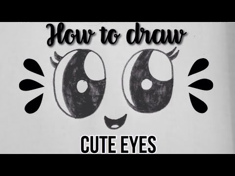 480x360 How To Draw Cute Eyes - Cute Eyes Drawing
