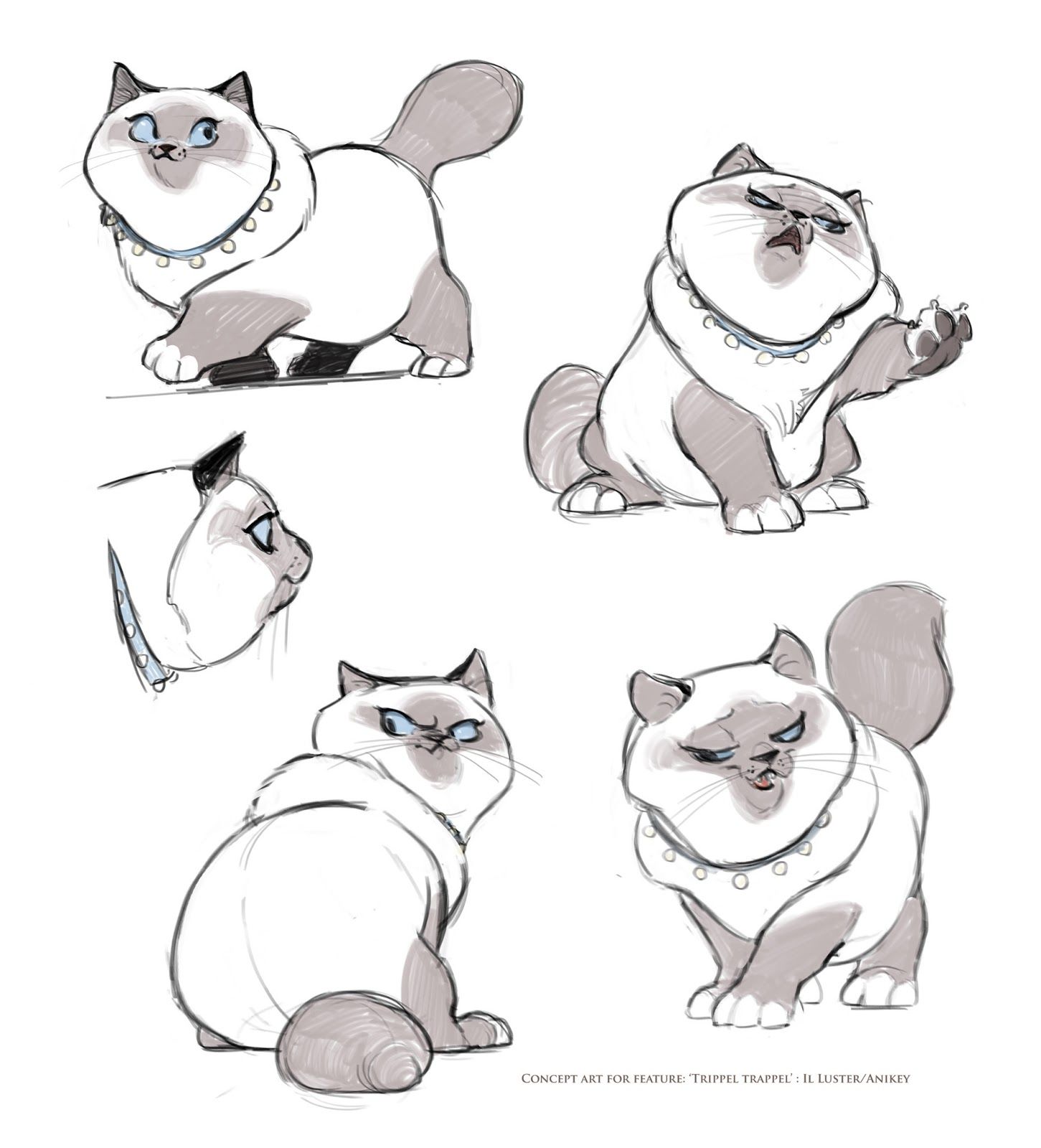 Cute Fat Cat Drawing at Explore collection of Cute