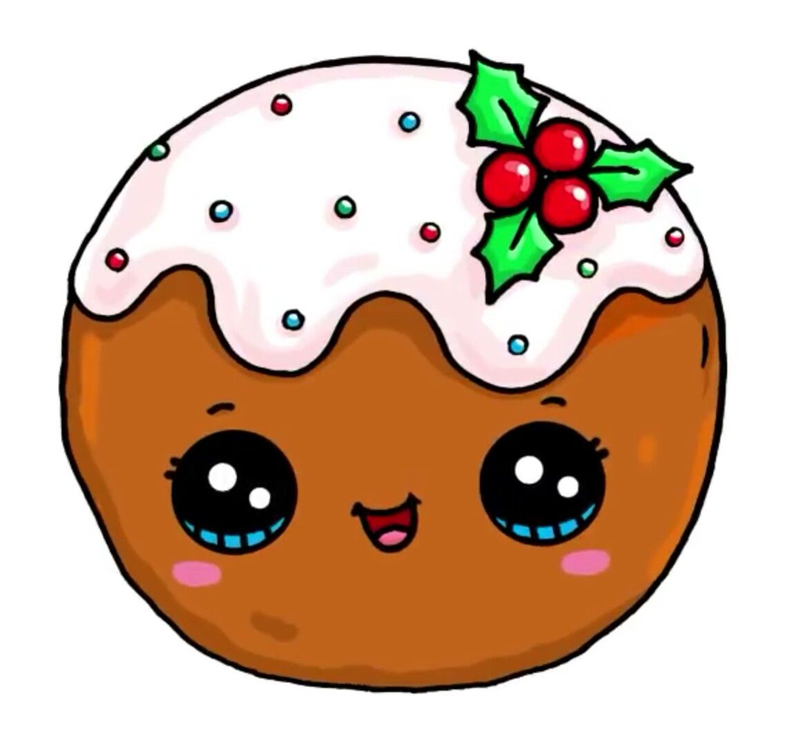1147x1080 Christmas Cookies Kaelyn In Cute Food Drawings, Kawaii - Cute Foo...