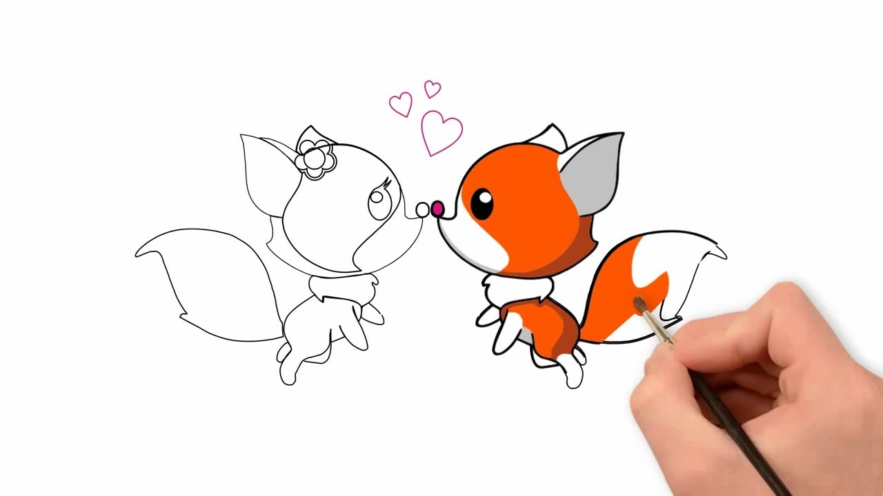 Featured image of post Squishy Cute Easy Cute Fox Drawing