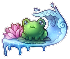 233x199 Little Frog - Cute Frog Drawing