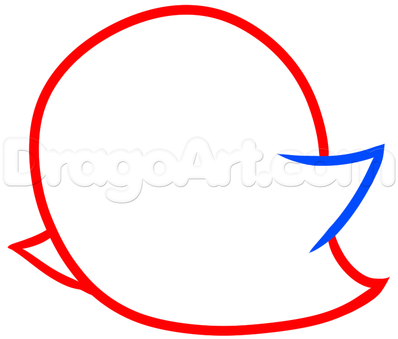 774x660 How To Draw A Cute Ghost, Step - Cute Ghost Drawing