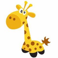 200x200 Welcome Nice Drawing Of A Cute Giraffe - Cute Giraffe Drawing