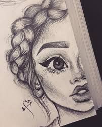 201x251 Best Drawing Of Cute Girls Images Beautiful Drawings, Tumblr - Cute Girl Drawing