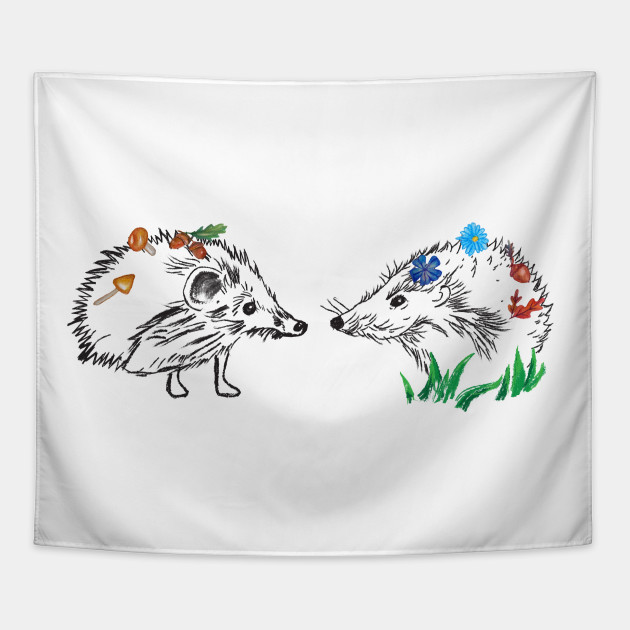 630x630 Cute Hedgehogs Drawing - Cute Hedgehog Drawing