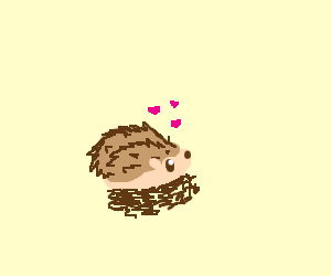 300x250 Cute Hedgehog Drawing - Cute Hedgehog Drawing