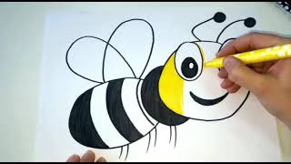 320x180 Cute Honey Bee Drawing Search On Youtube Videos - Cute Honey Bee Drawing