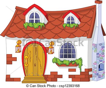 450x372 Cute Little House Illustration Of A Cute Little House - Cute House Drawing