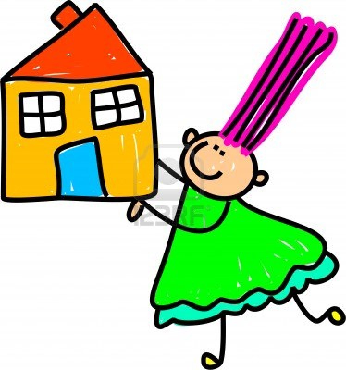 1122x1200 Cute House Drawing - Cute House Drawing