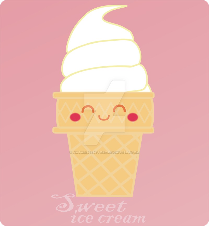 800x865 Cute Ice Cream - Cute Ice Cream Cone Drawing