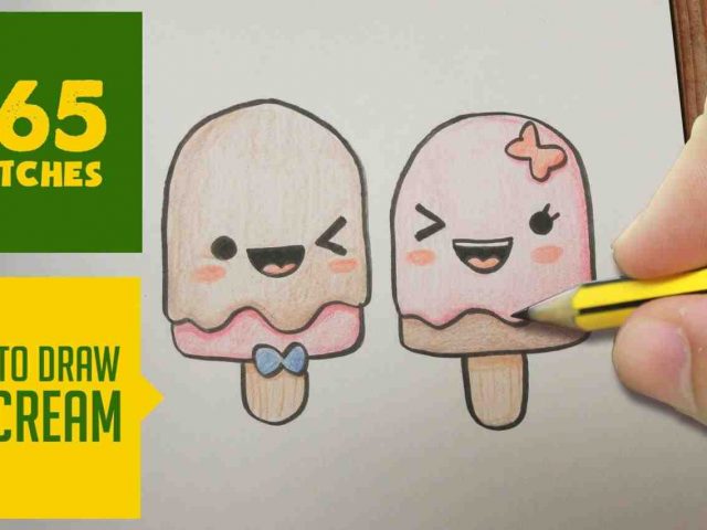 Cute Ice Cream Drawing At Paintingvalley Com Explore Collection Of Cute Ice Cream Drawing