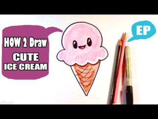 Cute Ice Cream Drawing at PaintingValley.com | Explore collection of ...