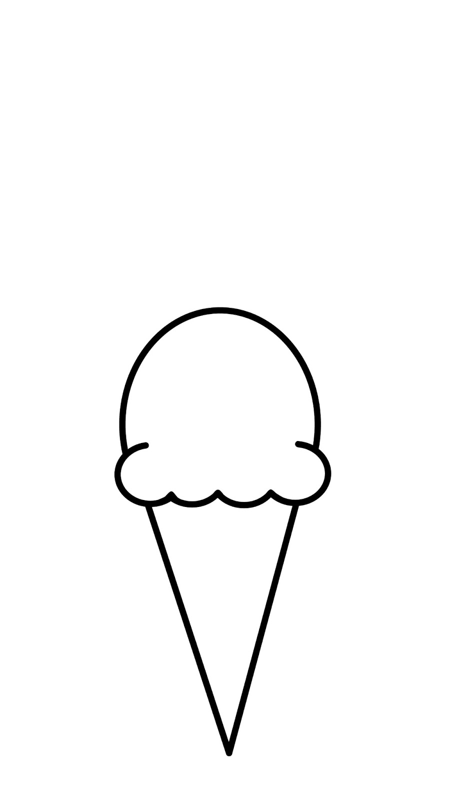 Easy Kawaii Ice Cream Drawings Foto Kolekcija