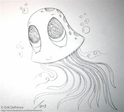474x428 Cute Jellyfish Drawing Gtgt - Cute Jellyfish Drawing